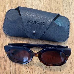 Mr. Boho Sunglasses in Tortoise and Blue